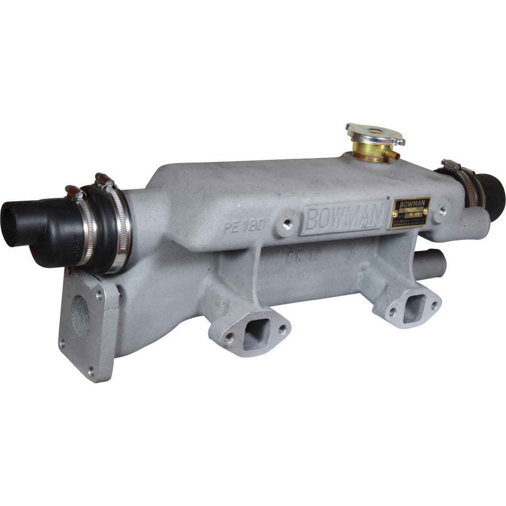Bowman PE180 Heat Exchanger & Header Tank (Perkins 499 4107/8)  201231 - ChasNewensMarine