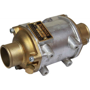 Bowman EC80 Oil Cooler (80HP / 1/2" BSP Oil / 45mm ID Water)  203466 - ChasNewensMarine