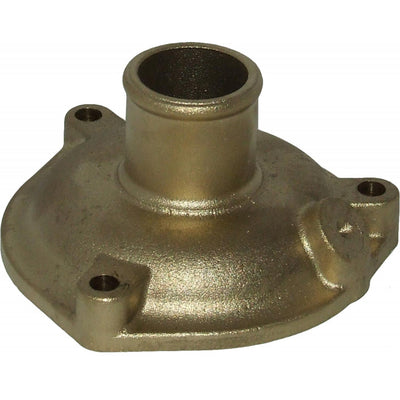 Bowman Straight Brass End Cap for EC Oil Coolers (32mm Outlet)  203475-4 - ChasNewensMarine