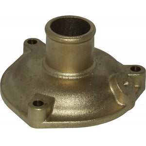 Bowman Straight Brass End Cap for EC Oil Coolers (32mm Outlet)  203475-4 - ChasNewensMarine