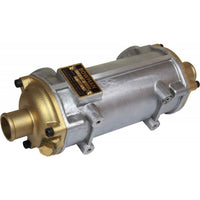 Bowman EC100 Oil Cooler (120HP / 1/2" BSP Oil / 32mm ID Water)  203475 - ChasNewensMarine
