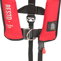 Inflatable Pro Junior 100N Inflatable Lifejacket 100N 15-40kg Red Junior