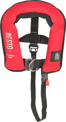 Inflatable Pro Junior 100N Inflatable Lifejacket 100N 15-40kg Red Junior