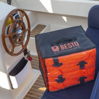 Bag with 4 Besto life jackets adult 100N Foam Lifejacket 100N Adult