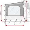 Sun View Side Caravanstore XL - 08186A01-