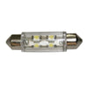 Bulb 12V, LED, T11 39mm, cool white - 2x4 LEDs 360o by Lalizas