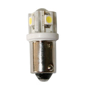 Bulb 12V, LED, BA9S, cool white - 4SMDs+1LED by Lalizas