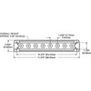 PowerBar 600A BusBar - Eight 3/8"-16 Studs