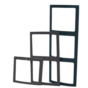 Switch Panel Frame, single, L 9.5cm W 10cm, black