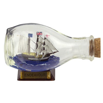 Endeavour 3.5in Ship-in-Bottle