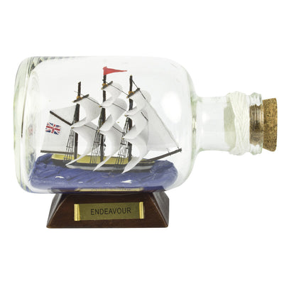 Endeavour 5.5in. Ship-in-Bottle