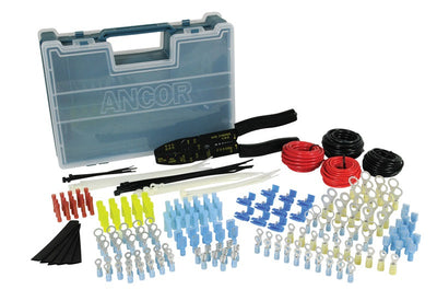 Ancor Complete Electrial Repair Kit with Strip/Crimp Tool - 225pc