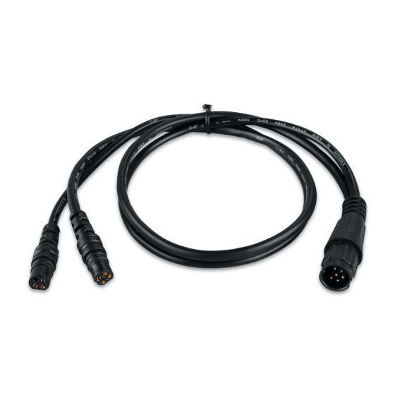 Garmin 6pin Transducer to 4pin Sounder Adapter Cable