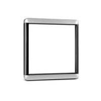 Garmin Trim Snap Piece Cover - Silver / Black for GHC/GMI/GNX Instruments