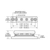 Common 100A Mini BusBar - 4 Gang with Cover