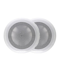 Fusion 80W 6.5" EL Series Shallow Mount Speakers - Classic White