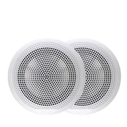 Fusion 80W 6.5" EL Series Shallow Mount Speakers - Classic White