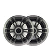 Fusion 80W 6.5" EL Series Shallow Mount Speakers - Sports Grey