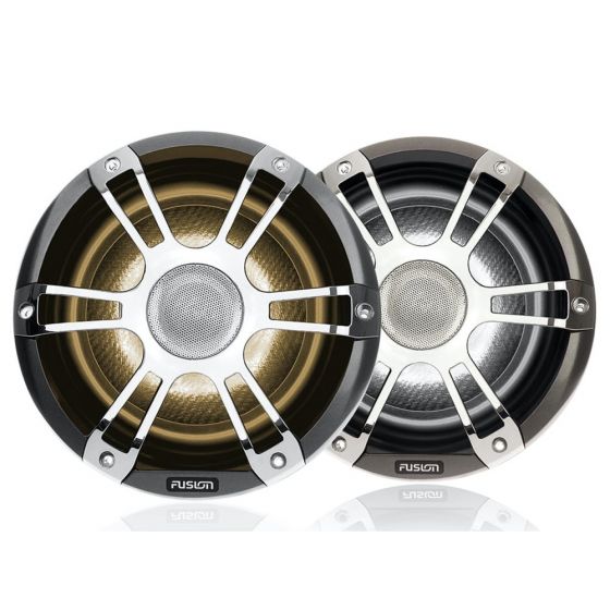 Fusion 280W 7.7" Signature Speakers - Sports Chrome