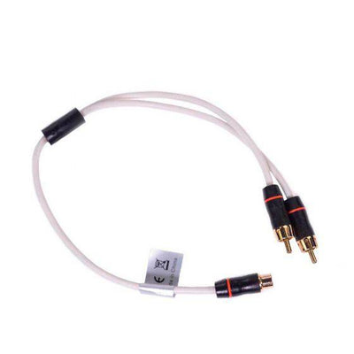 Fusion MS-RCAYM RCA Splitter Cable Female to Dual Male