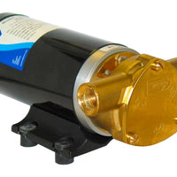 ‘Maxi Puppy’ self-priming pump 12 volt d.c Ports ½” BSP threaded (use ¾” hose adapters), plus connections for 25mm (1”) bore hose - Jabsco 23610-3003