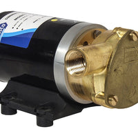 ‘Water Puppy’ self-priming pump 24 volt d.c. Connections for 25mm (1”) bore hose or use ½” hose adapters - Jabsco 23680-4103