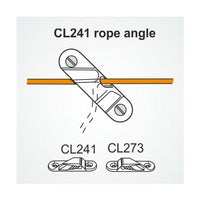 Clamcleat Racing Sail Line Cleat (Port)