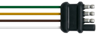 Ancor Trailer Connector-Flat 4-Wire Male 8