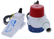 Rule 360 Submersible with Rule-a-matic Non Mercury Float Switch Submersible pump 12 volt DC with 750mm cable and Rule 35A Float Switch - Rule 24DA-35A - ChasNewensMarine