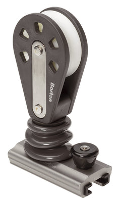 25mm 'T' Track Sliders Stand Up Block - ChasNewensMarine