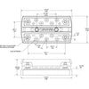 DualBus Plus 150A BusBar - 5/16"-18 Stud 5 Gang