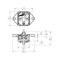 285-Series Circuit Breaker - Panel Mount-100A