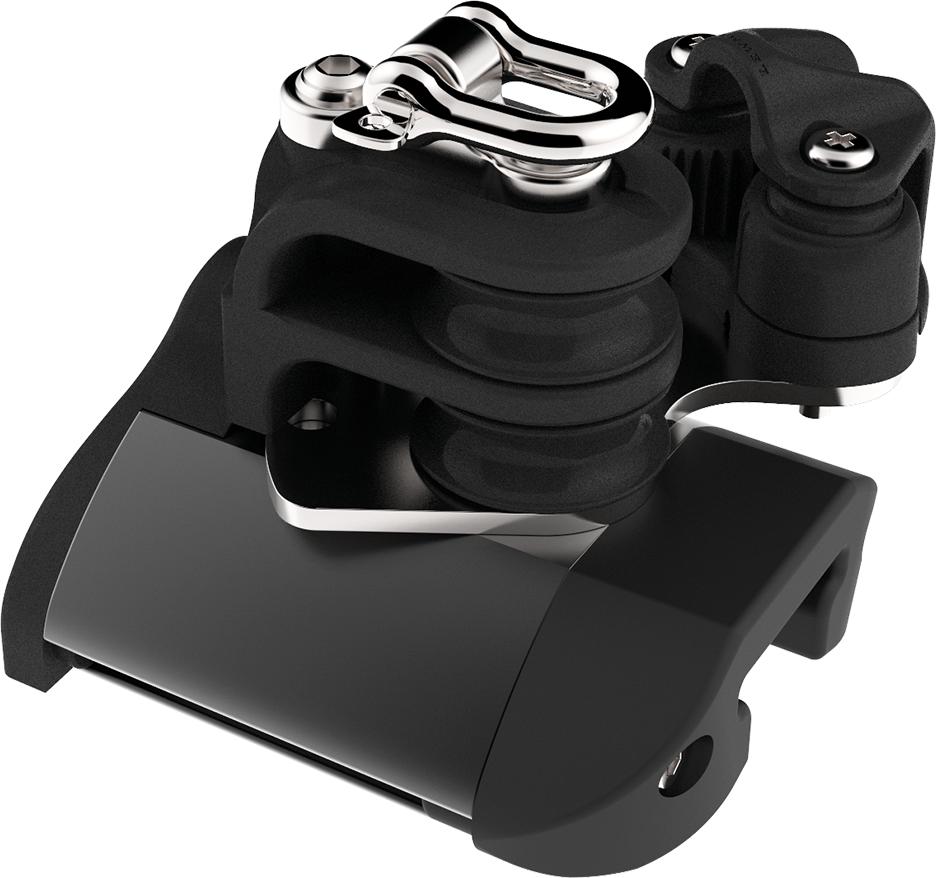 Size 2 HTX End Stop With Double Control Sheaves, Becket & Cleat (Port)  291224815 by LEWMAR