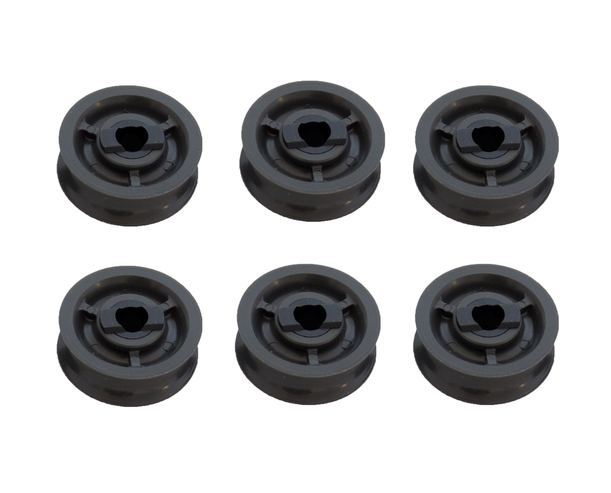 Size 2 Ocean Control Line Sheave Spares (6 Black)  29172058BK by LEWMAR