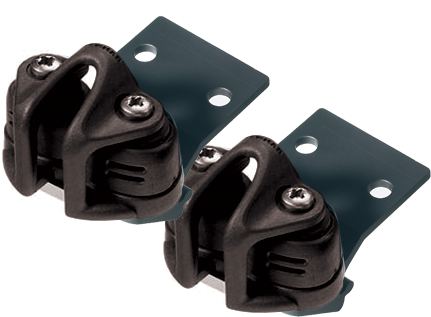 Size 1 NTR Cleat Assembly For End Stop (Pair)  29471015BK by LEWMAR