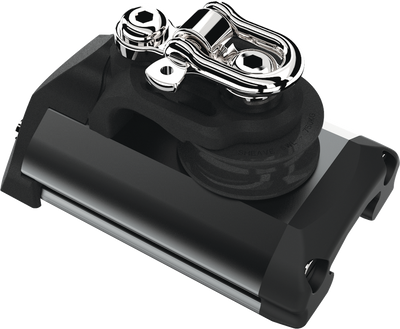 Size 2 End Stop With 1 CL Sheave & Becket  29472035BK by LEWMAR