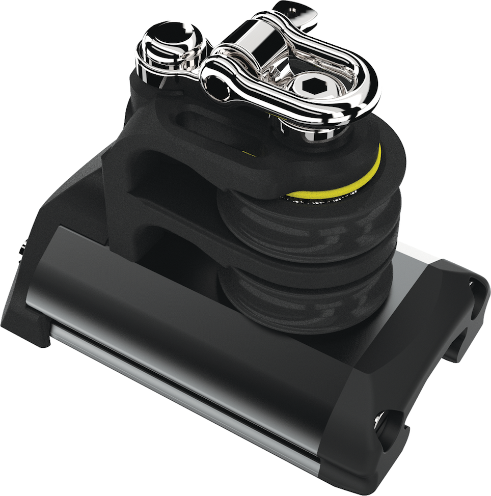 Size 2 End Stop With Double Ball-Bearing CL Sheaves & Becket  29472076BK by LEWMAR