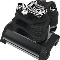 Size 1 End Stop With Double CL Sheaves, Becket & Cleat (Pair)  29471836BK by LEWMAR