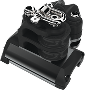 Size 2 End Stop With Double CL Sheaves, Becket & Cleat (Pair)  29472836BK by LEWMAR