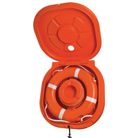 Container with Door for Lifebuoy Ring by Lalizas