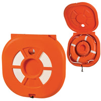 Container with Door for Lifebuoy Ring by Lalizas