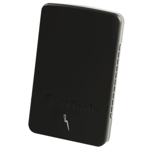 Whale Black Isolator Switch Socket Lid - AK1484B