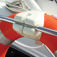 OCEAN Clip-on Lifebuoy Support for rail by Lalizas