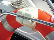OCEAN Clip-on Lifebuoy Support for rail by Lalizas