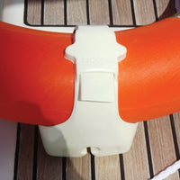 OCEAN Clip-on Lifebuoy Support for rail by Lalizas