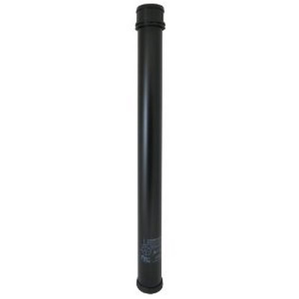 27" Redwood Black Table Leg - TL5000-B-27