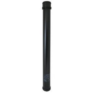 27" Redwood Black Table Leg - TL5000-B-27