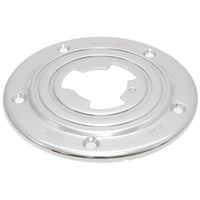 Sequoia Mk III 7" Polished Stainless Steel Floor Base - TR4001C
