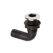 Can Plastic Skin Fitting 90 Degree with SS Cover 1-1/2" Hose