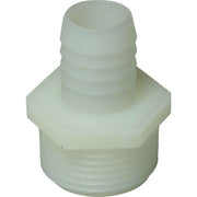 AG Plastic Connector 1" NPT - 3/4" Hose